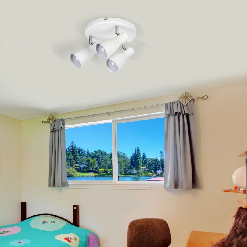 Rabalux 6028 - Spotlight EBONY 3xE27/20W/230V