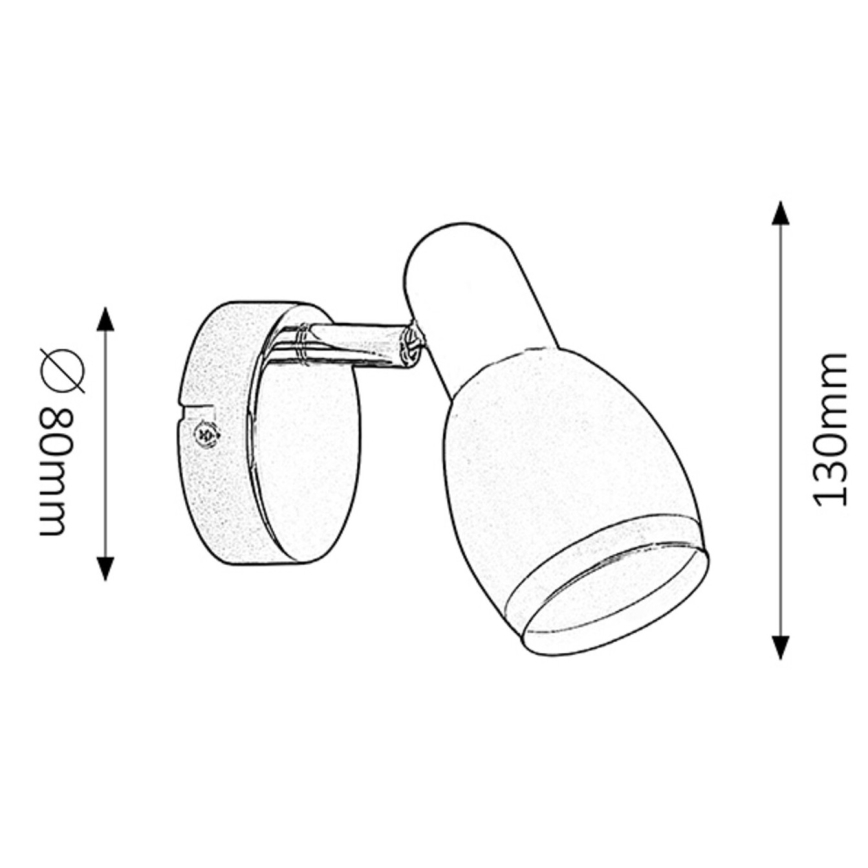 Rabalux 6060 - Spotlight ELITE 1xE14/40W/230V