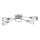 Rabalux 6063 - Takbelysning ELITE 4xE14/40W/230V
