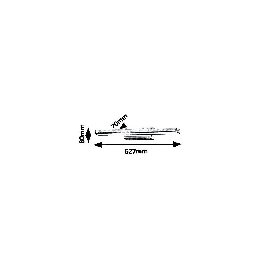 Rabalux 6130 - LED Badrum spegelbelysning JOHN LED/18W/230V IP44
