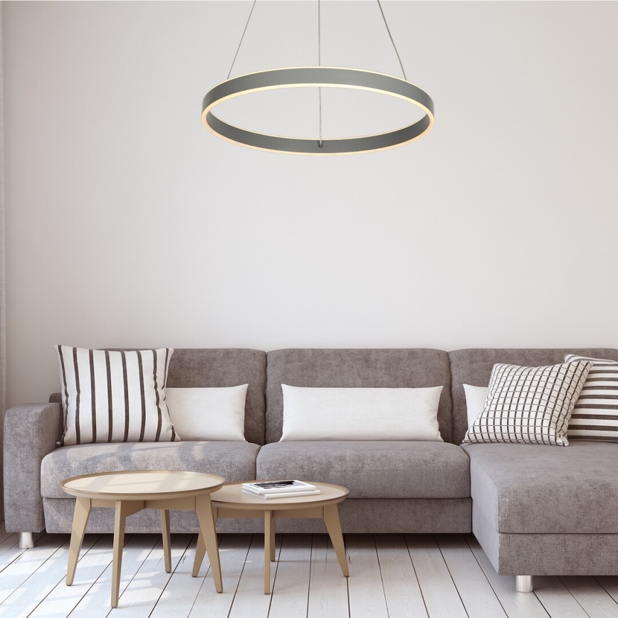 Rabalux 6299 - Dimbar LED-lampakrona med snöre OTHELLO LED/36W/230V + Fjärrstyrd