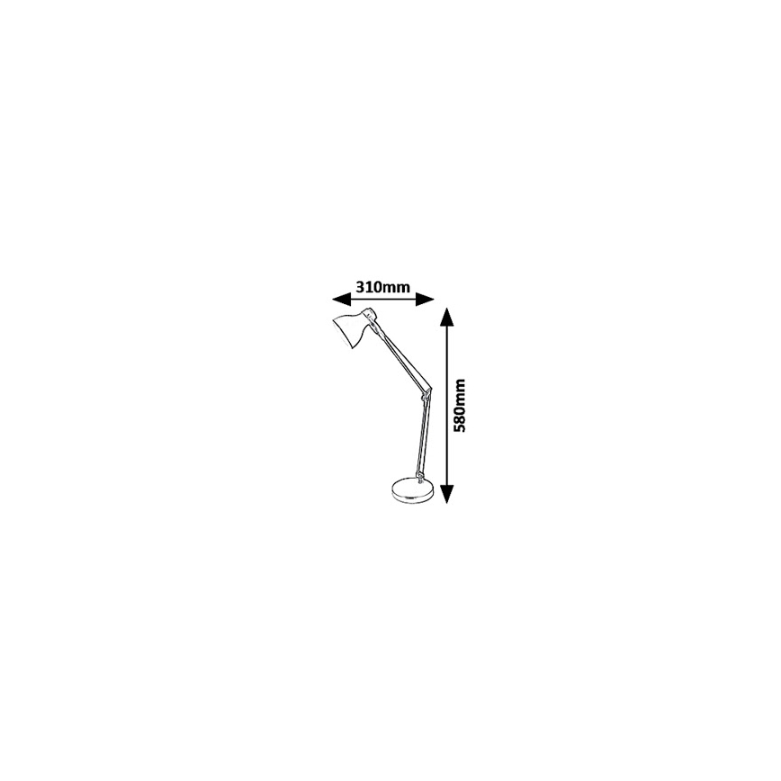 Rabalux 6410 - Bordslampa BilTER 1xE14/11W/230V