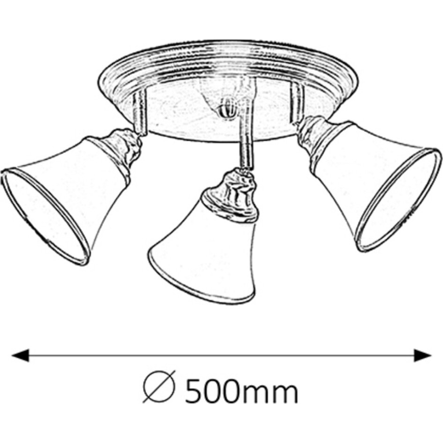 Rabalux 6548 - Spotlight GRANDO 3xE14/40W/230V