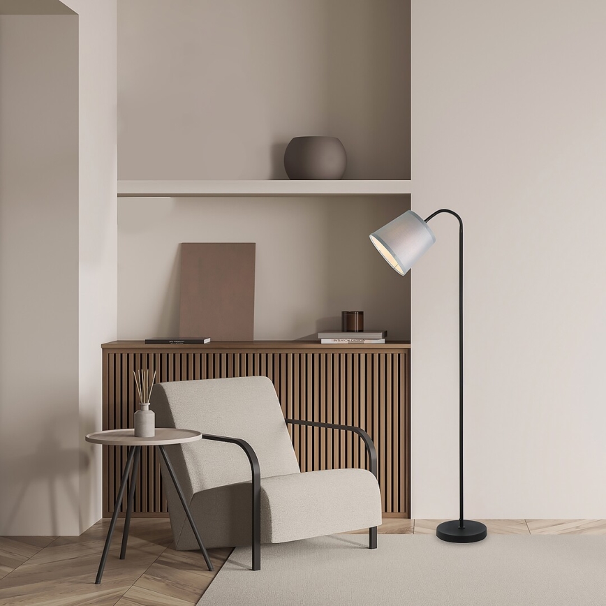 Rabalux - Golv lampa 1xE27/25W/230V grå