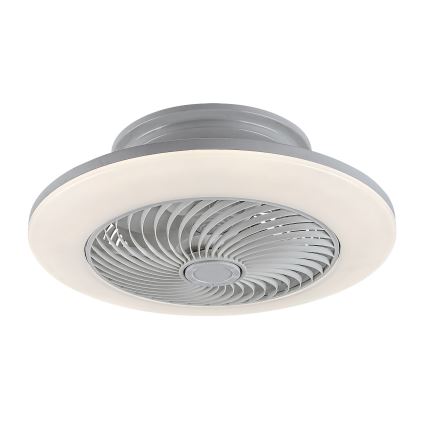Rabalux 6710 - LED Dimbar taklampa med fläkt DALFON LED/36W/230V+ Fjärrkontroll