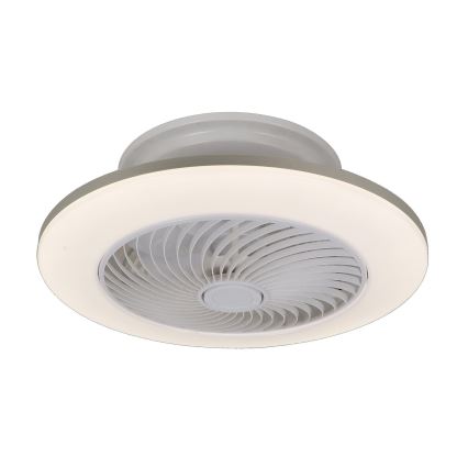Rabalux 6710 - LED Dimbar taklampa med fläkt DALFON LED/36W/230V+ Fjärrkontroll