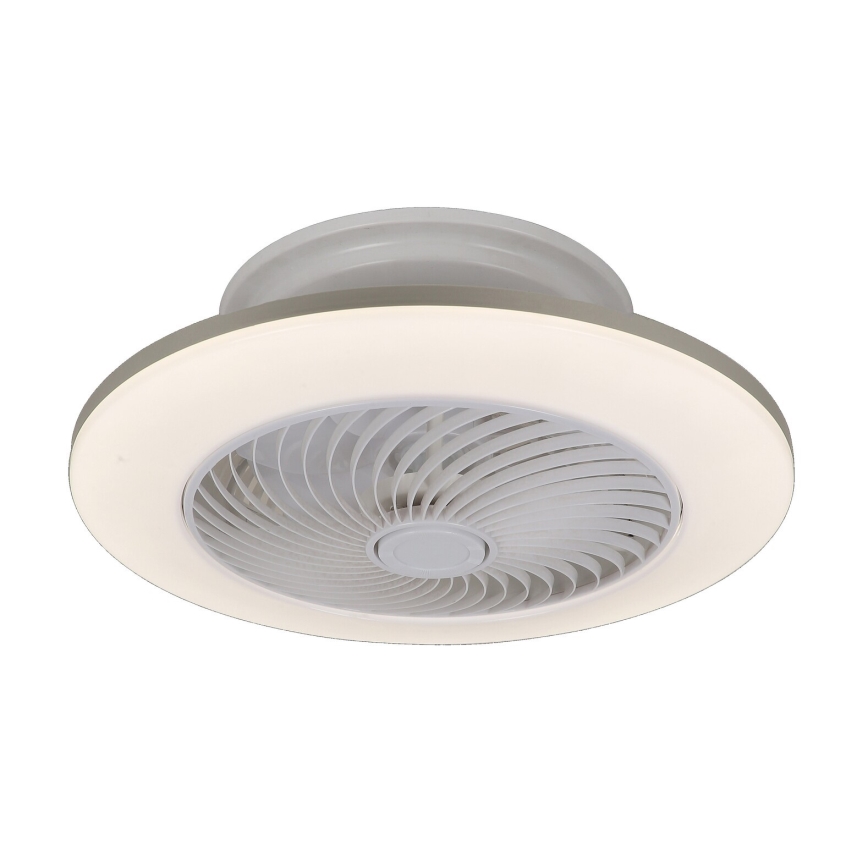 Rabalux 6710 - LED Dimbar taklampa med fläkt DALFON LED/36W/230V+ Fjärrkontroll