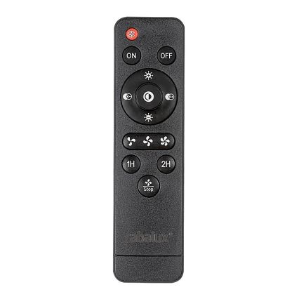 Rabalux 6710 - LED Dimbar taklampa med fläkt DALFON LED/36W/230V+ Fjärrkontroll