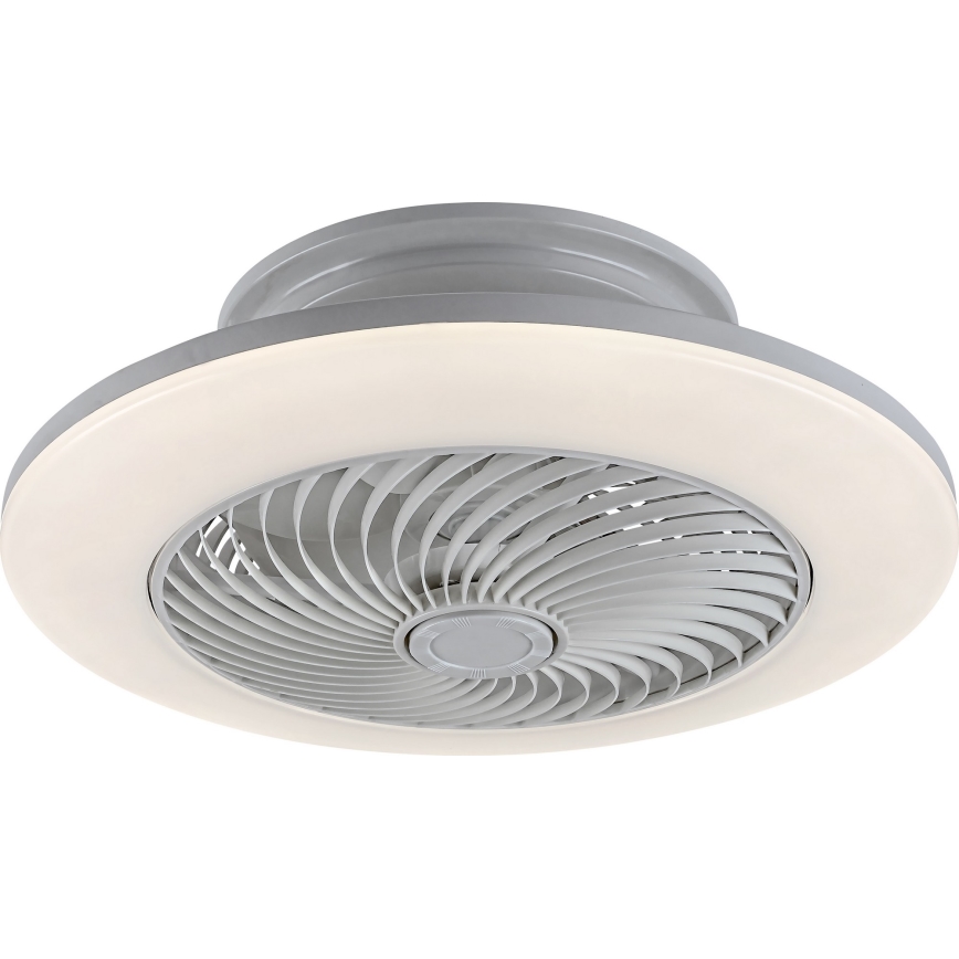 Rabalux 6710 - LED Dimbar taklampa med fläkt DALFON LED/36W/230V+ Fjärrkontroll