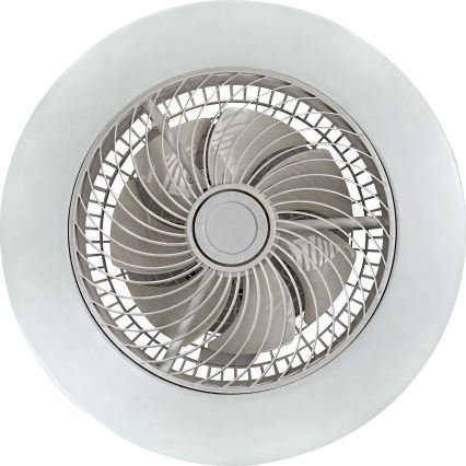 Rabalux 6710 - LED Dimbar taklampa med fläkt DALFON LED/36W/230V+ Fjärrkontroll