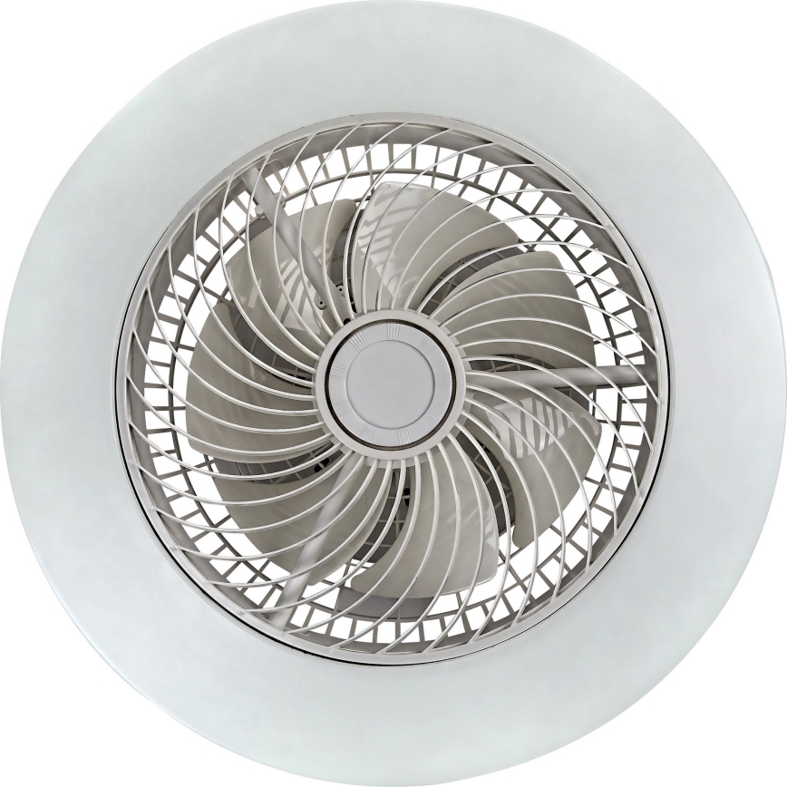 Rabalux 6710 - LED Dimbar taklampa med fläkt DALFON LED/36W/230V+ Fjärrkontroll