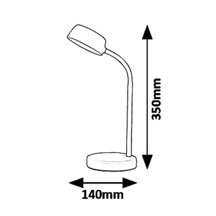 Rabalux 6778 - Barn LED-Lampa BERRY LED/4,5W/230V
