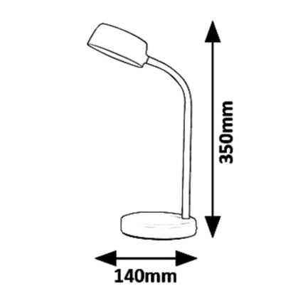 Rabalux 6779 - Barn LED-Lampa BERRY LED/4,5W/230V