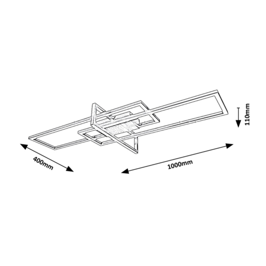 Rabalux - LED Dimbar taklampa LED/35W/230V
