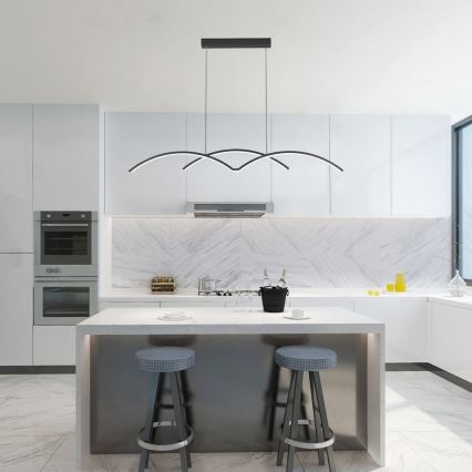 Rabalux - LED ljuskrona med upphängningsrem LED/40W/230V