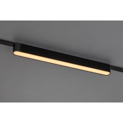 Rabalux - LED Takljus för 1-fas skenssystem LED/16W/230V 3000K 33 cm svart