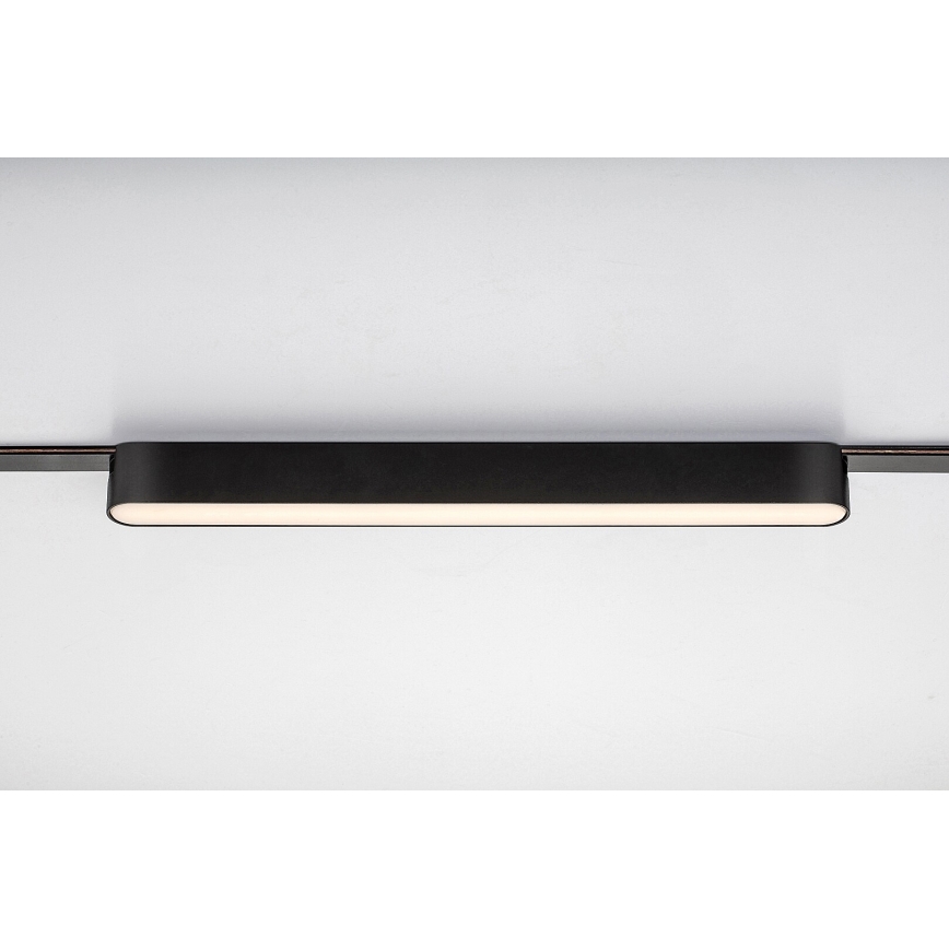 Rabalux - LED Takljus för 1-fas skenssystem LED/16W/230V 3000K 33 cm svart