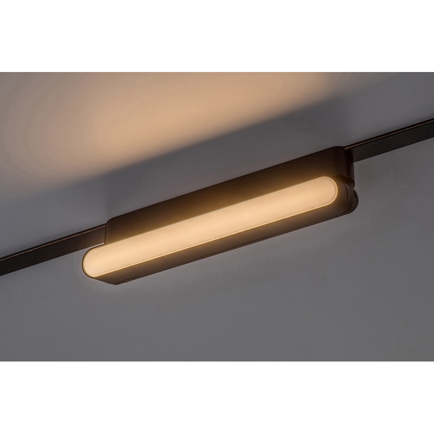Rabalux - LED Takljus för 1-fas skenssystem LED/12W/230V 3000K 22 cm svart