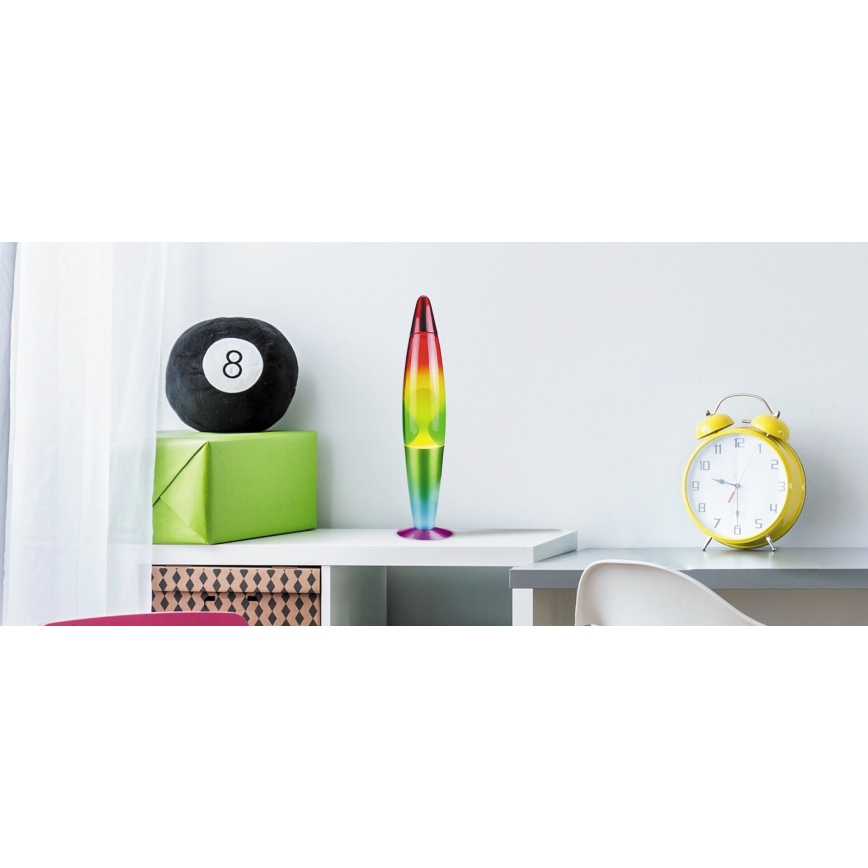 Rabalux 7011 - Lavalampa LOLLIPOP G45 1xE14/25W/230V