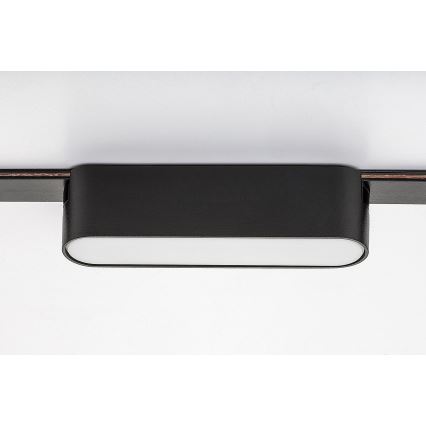 Rabalux - LED Takljus för 1-fas skenssystem LED/6W/230V 3000K 11,5 cm svart