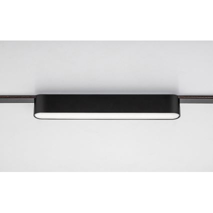 Rabalux - LED Takljus för 1-fas skenssystem LED/12W/24V 4000K 22 cm svart