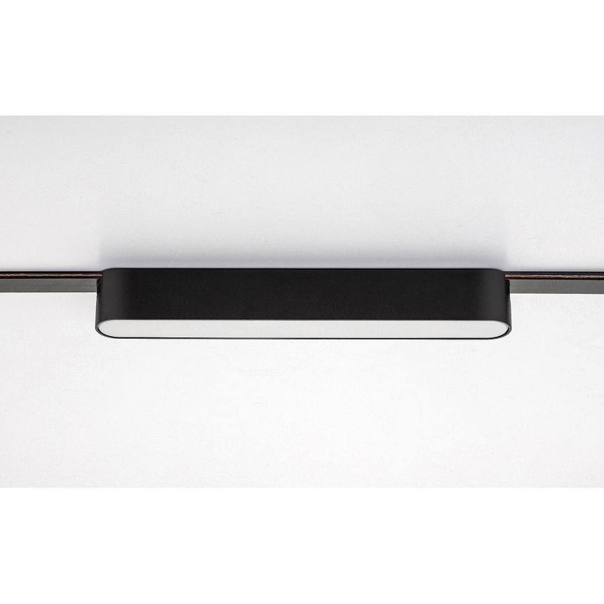 Rabalux - LED Takljus för 1-fas skenssystem LED/12W/24V 4000K 22 cm svart