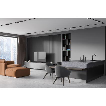 Rabalux - LED Takljus för 1-fas skenssystem LED/16W/230V 4000K 33 cm svart