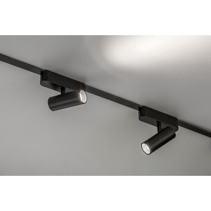 Rabalux - LED Spotlight för 1-fas skensystem LED/6W/24V 4000K svart