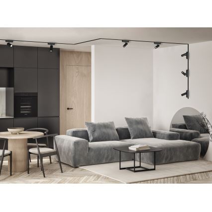 Rabalux - LED Spotlight för 1-fas skensystem LED/10W/24V 4000K svart