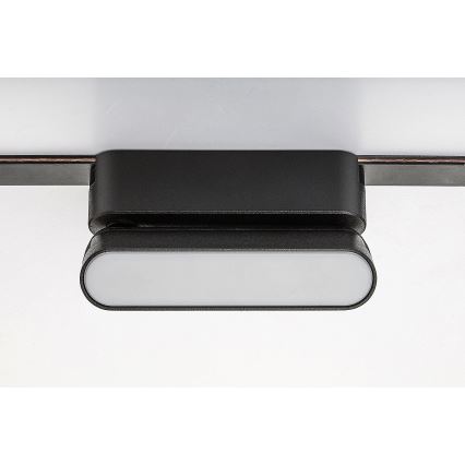 Rabalux - LED Takljus för 1-fas skenssystem LED/6W/230V 4000K 11,5 cm svart