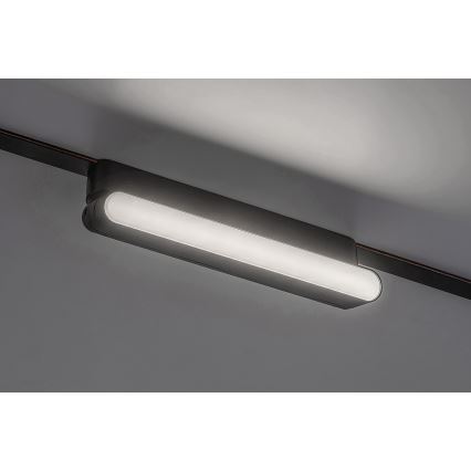 Rabalux - LED Takljus för 1-fas skenssystem LED/12W/230V 4000K 22 cm svart