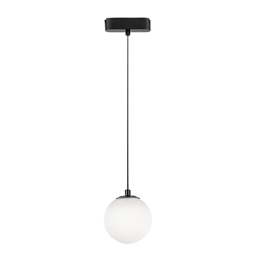 Rabalux - LED ljuskrona med textilsladd för 1-fas skensystem LED/5W/230V 4000K svart