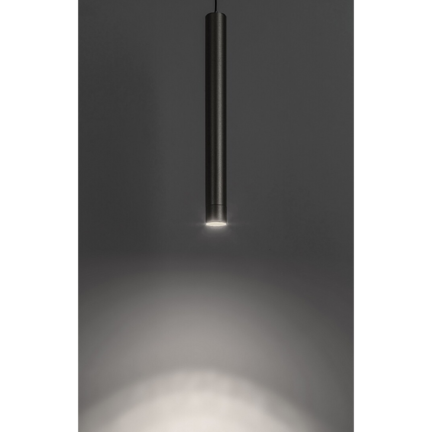 Rabalux - LED ljuskrona med textilsladd för 1-fas skensystem LED/5W/230V 4000K svart