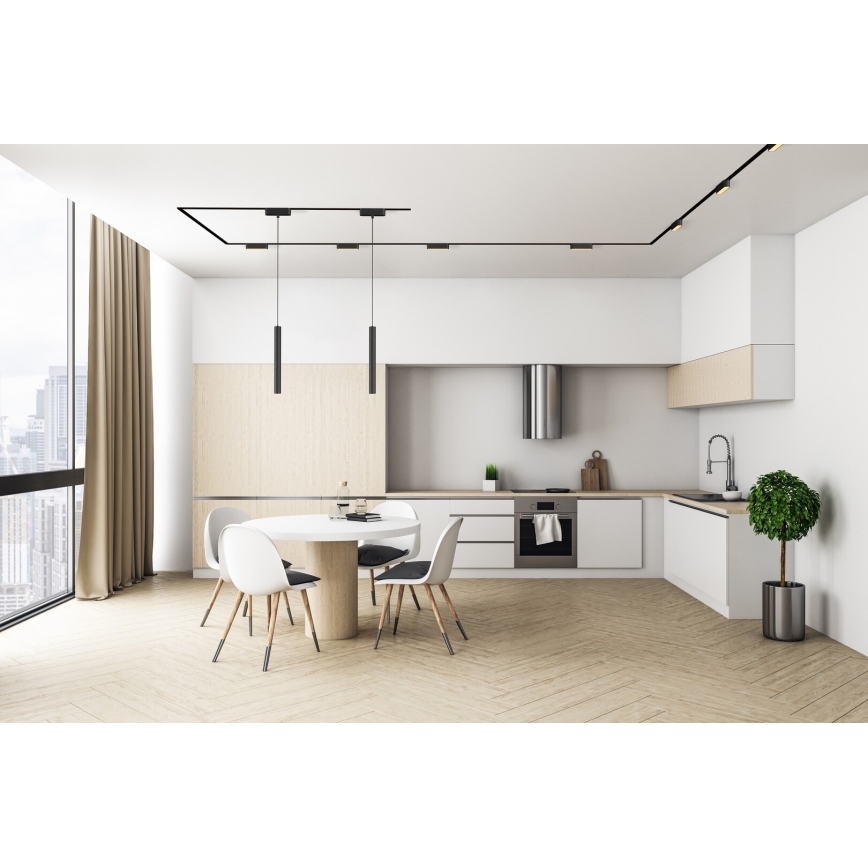 Rabalux - LED Dimbar taklampa för 1-fas skensystem LED/6W/24V 2700-5500K Wi-Fi Tuya 11,5 cm svart