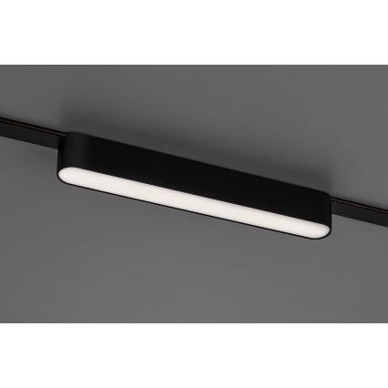 Rabalux - LED Dimbar taklampa för 1-fas skensystem LED/12W/24V 2700-5500K Wi-Fi Tuya 22 cm svart