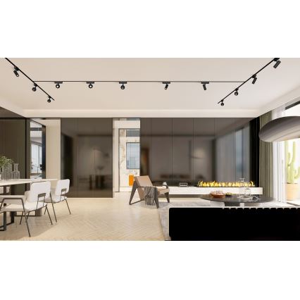 Rabalux - LED Dimbar spotlight för 1-fas skensystem LED/9W/24V 2700-5500K Wi-Fi Tuya svart