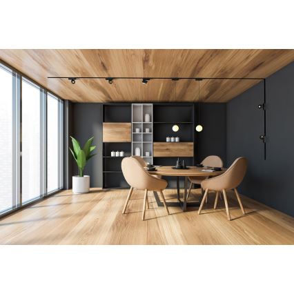 Rabalux - LED Dimbar spotlight för 1-fas skensystem LED/5W/24V 2700-5500K Wi-Fi Tuya svart
