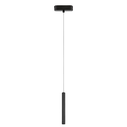 Rabalux - LED ljusreglerad ljuskrona på textilsladd för 1-fas skensystem LED/5W/24V 2700-5500K Wi-Fi Tuya svart