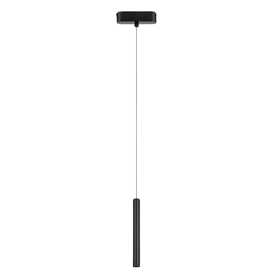 Rabalux - LED ljusreglerad ljuskrona på textilsladd för 1-fas skensystem LED/5W/24V 2700-5500K Wi-Fi Tuya svart