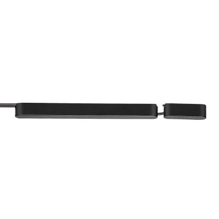 Rabalux - Strömförsörjning för ljus i skensystem 80W/230V 10,2 + 33 cm svart