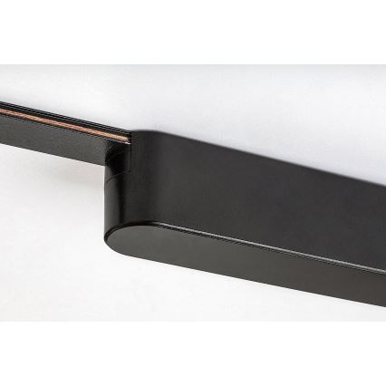 Rabalux - Strömförsörjning för ljus i skensystem 80W/230V 10,2 + 33 cm svart