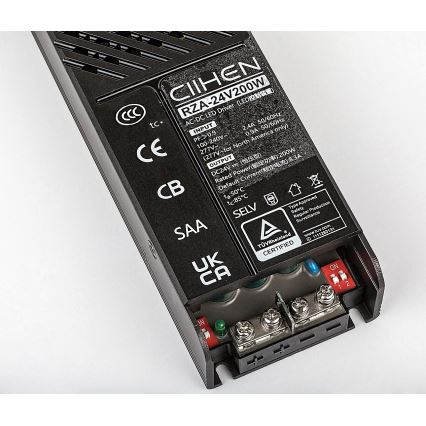 Rabalux - Strömförsörjning för belysning i skensystem 200W/230V