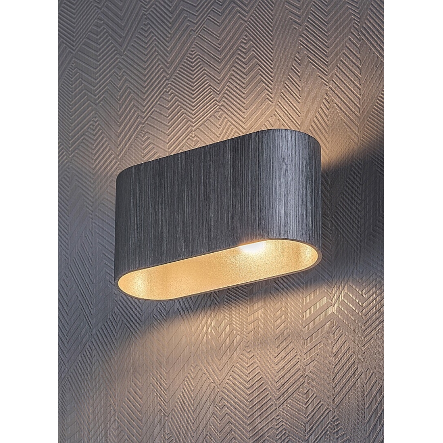 Rabalux - Vägglampa  1xG9/10W/230V grå