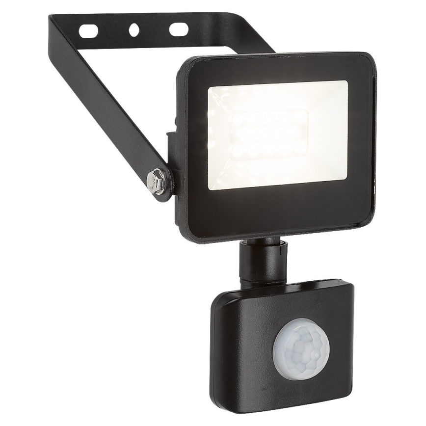 Rabalux - LED strålkastare med sensor LED/10W/230V 4000K IP44 svart
