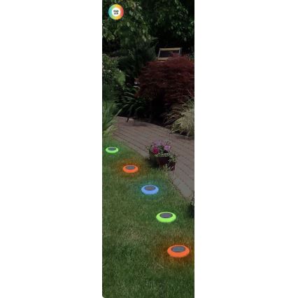 Rabalux - LED RGB Solcellslampa LED/0,6W/3,7V IP65 1200 mAh