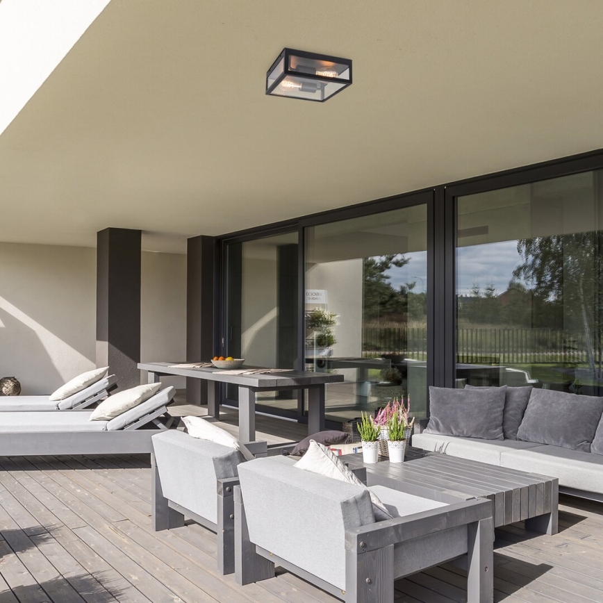 Rabalux - Taklampa för utomhusbruk 2xE27/60W/230V IP23