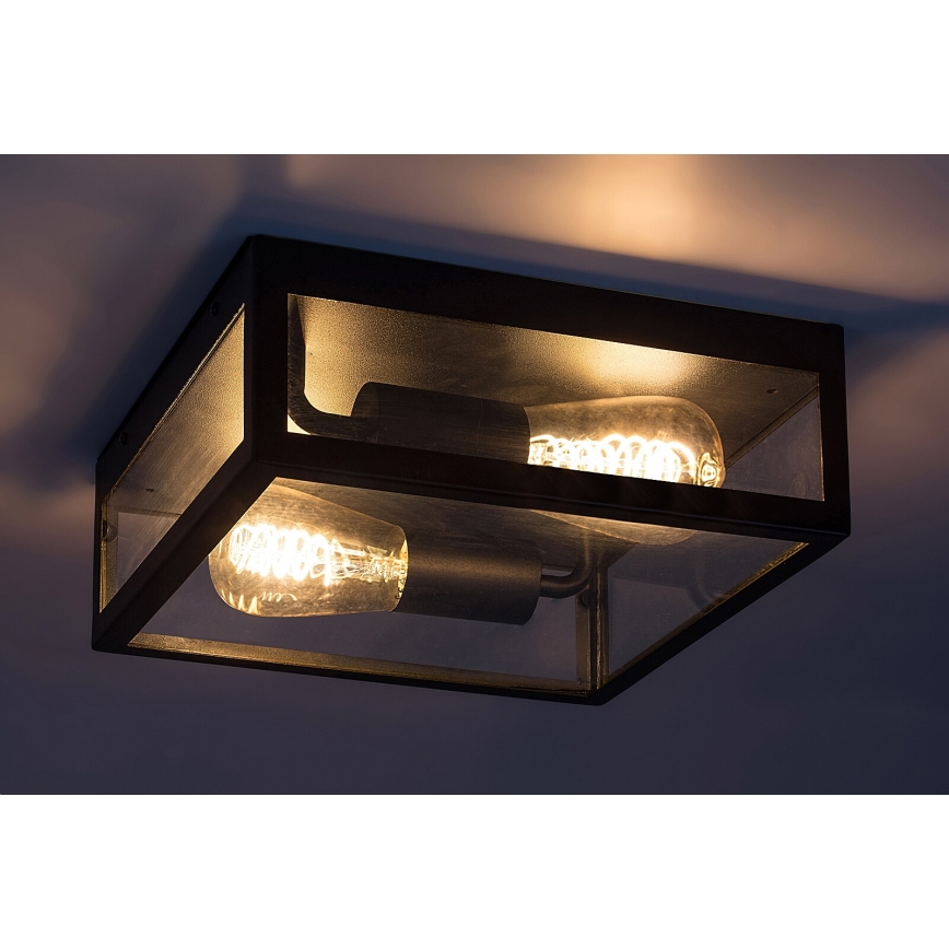 Rabalux - Taklampa för utomhusbruk 2xE27/60W/230V IP23