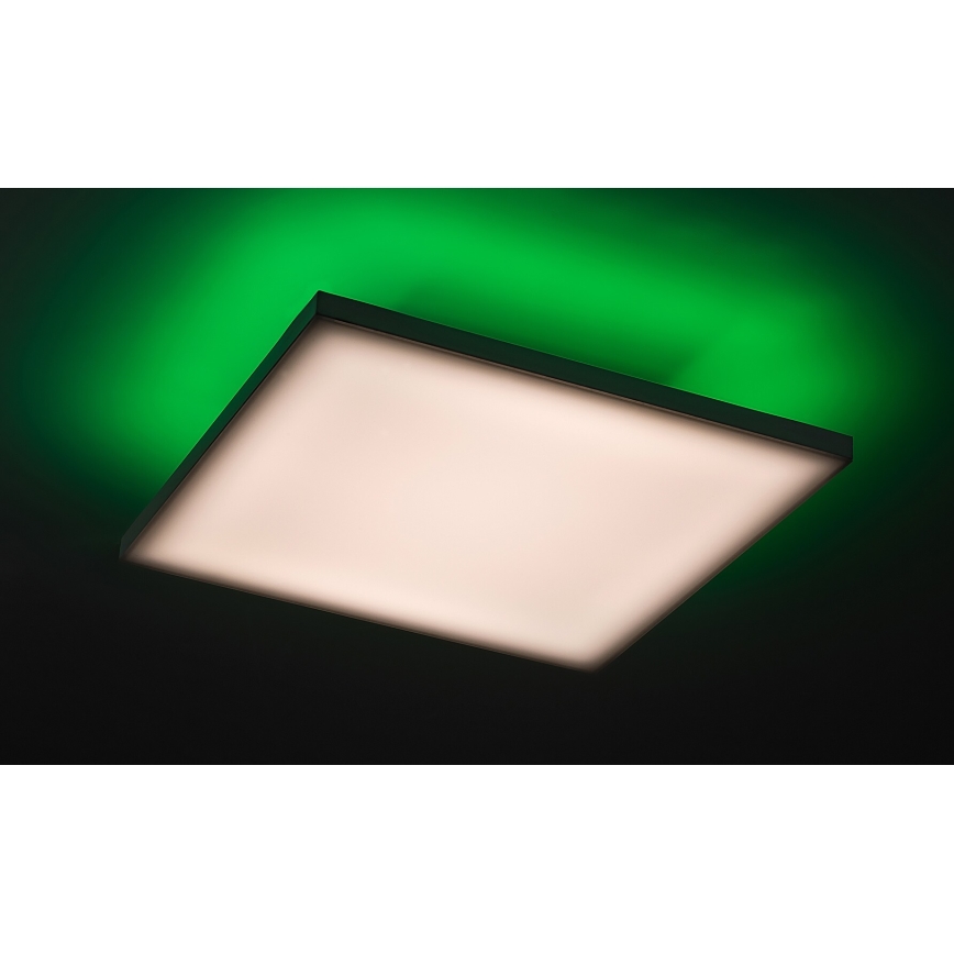 Rabalux - LED RGB dimbar taklampa LED/18W/230V 3000-6500K 30x30 cm + fjärrkontroll
