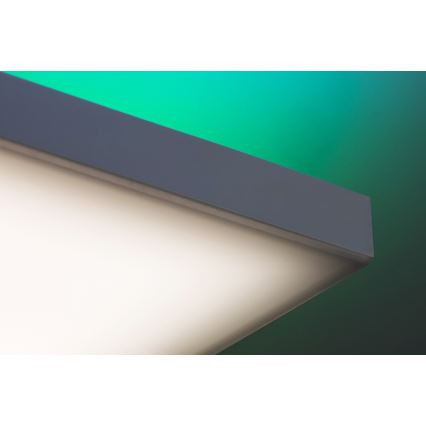 Rabalux - LED RGB dimbar taklampa LED/18W/230V 3000-6500K 30x30 cm + fjärrkontroll