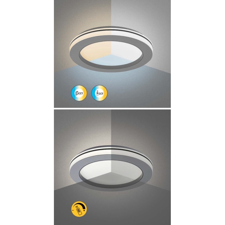 Rabalux - LED Dimbar taklampa LED/47W/230V 3000-6500K + fjärrkontroll